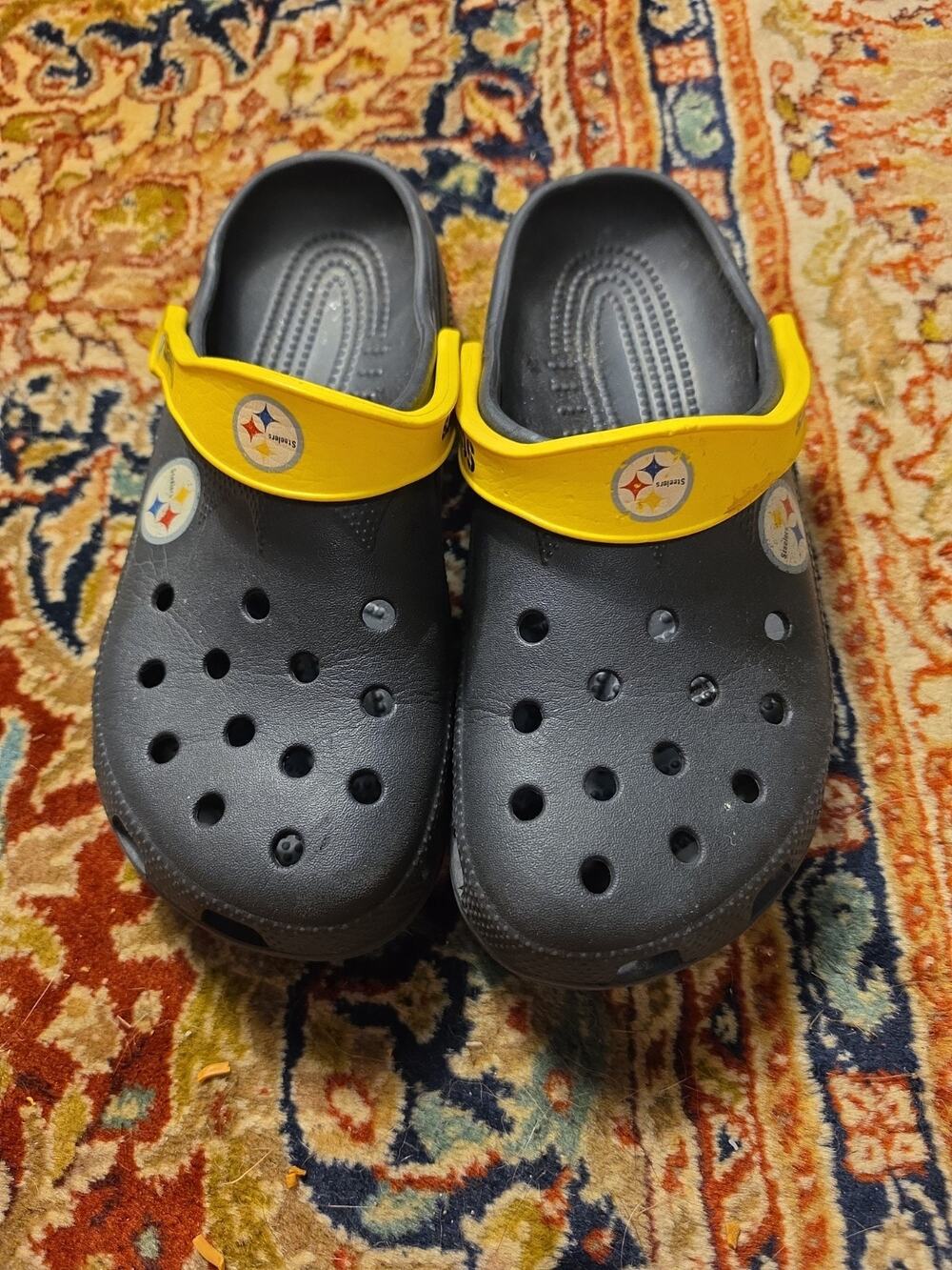 Crocs Pittsburgh Steelers Unisex Size M8-9 W10-11